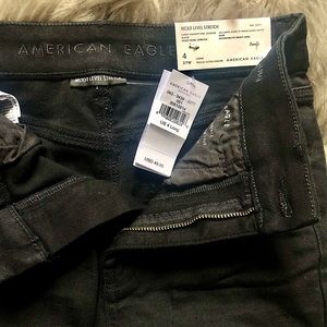American Eagle Highest Rise Jegging Black
